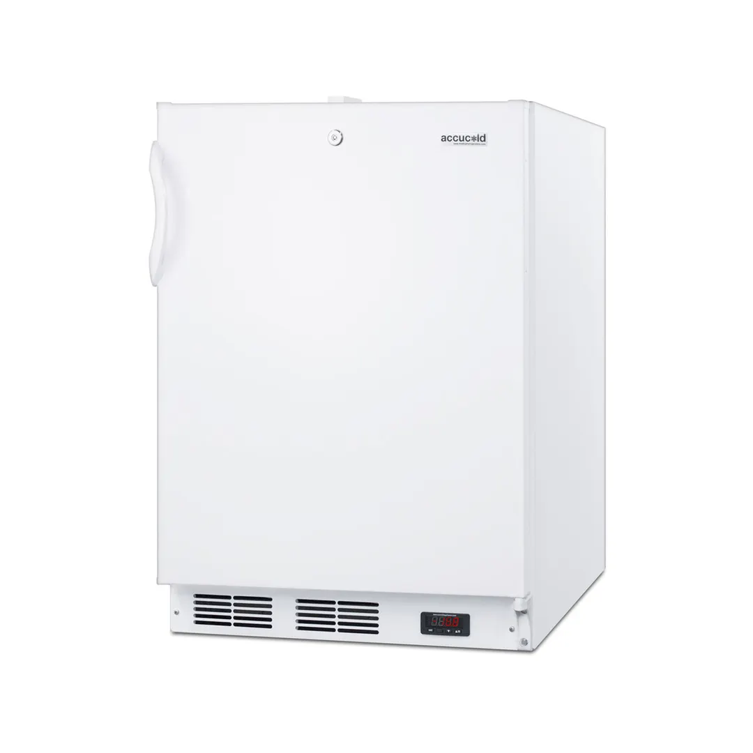 Accucold ACF48WADA 24" One Section Solid Door Undercounter Medical Freezer, 3.1 cu. ft.