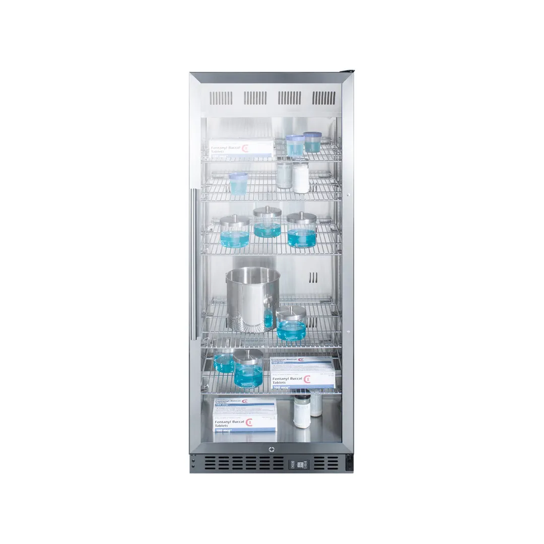 Accucold ACR1151 24" Glass Door Pharmaceutical Refrigerator, 11 cu. ft.