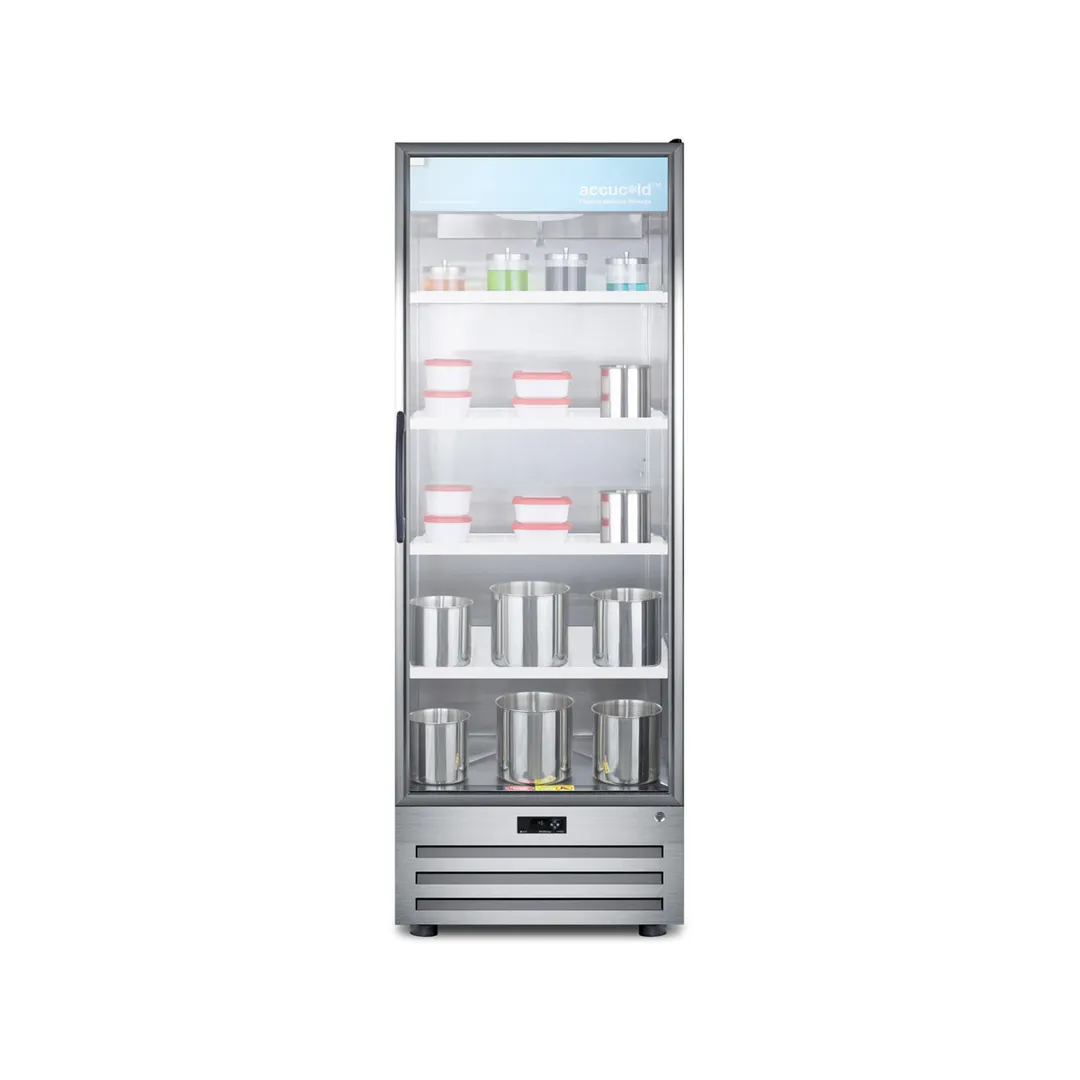 Accucold ACR1718RH 28" Glass Door Pharmaceutical Refrigerator, 17 cu. ft.