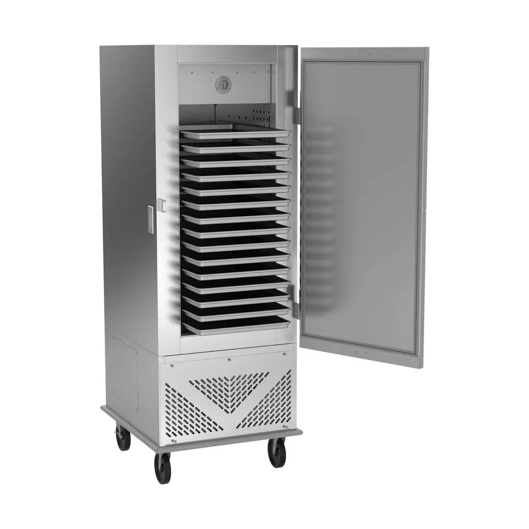 Victory ACRS-1D-S1-HC 30" 1-Solid Door Air Curtain Refrigerator, Bottom Mounted, (15) 18" x 26" Tray Capacity