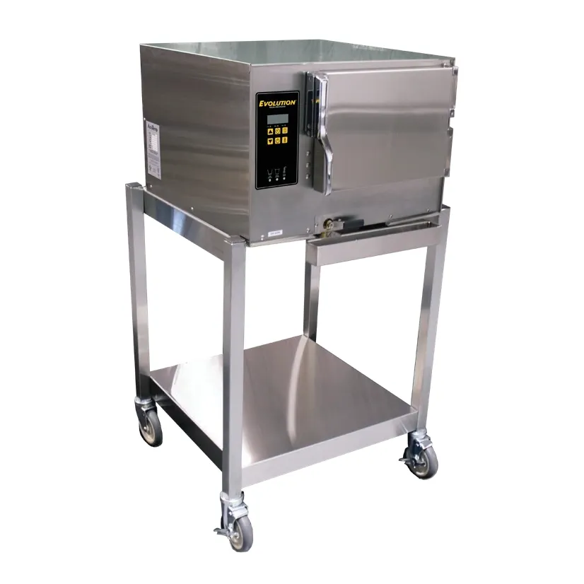 AccuTemp E34403E120 SGL 3 Pan Electric Boilerless Convection Steamer w/ Stand, Plumbed, 440V