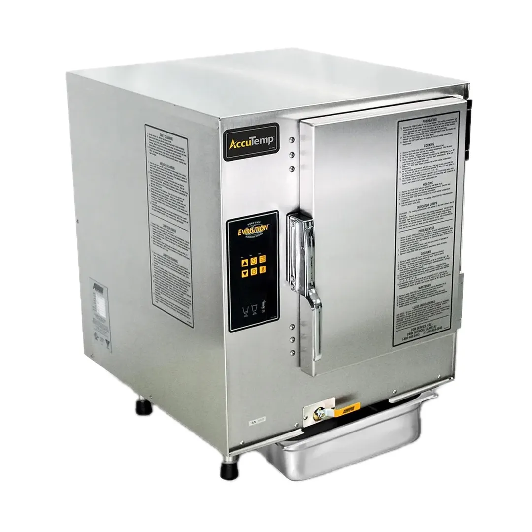 AccuTemp E62083D100 Countertop Electric Boilerless Convection Steamer w/ 6 Pans, 10kW, 208/3ph