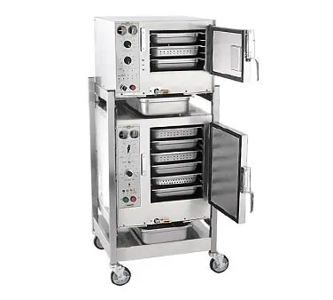 AccuTemp S3/S62403D110 9 Pan Boilerless Convection Steamer, Connectionless, Vacuum Capable