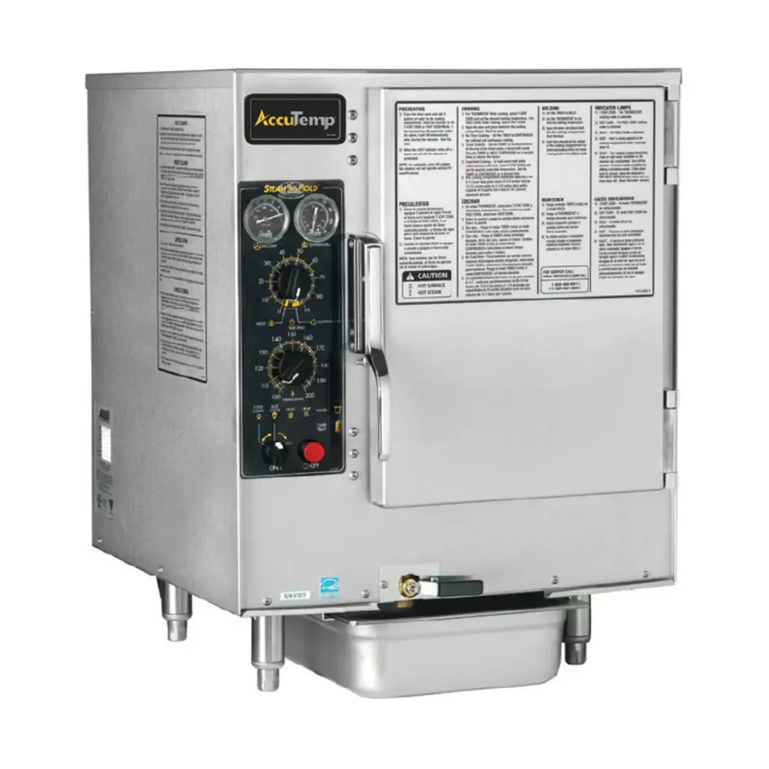 AccuTemp S62081D060 SGL 6 Pan Boilerless Convection Steamer w/ Stand, Connectionless, 208V