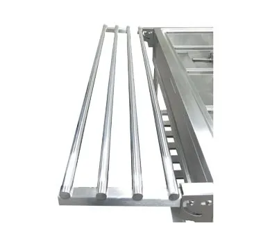 Adcraft EST-240/TH 4-Rail Tray Slide Shelf by Admiral Craft w/ 57-1/4"W x 14"D x 2"H