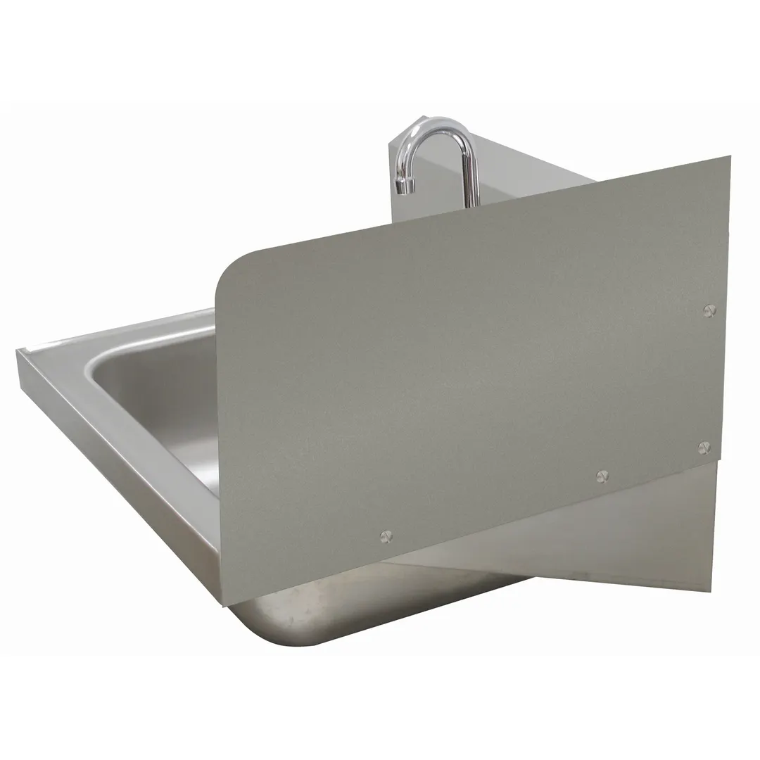 Advance Tabco 7-PS-11C Welded Side Splash, 12"H (Installed Height)