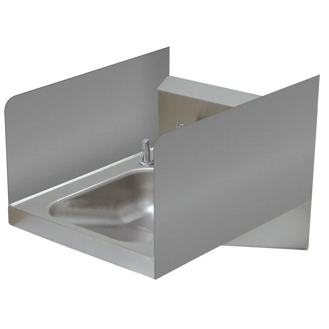 Advance Tabco 7-PS-15D Welded Side Splash, 12"H (Installed Height), Both Sides