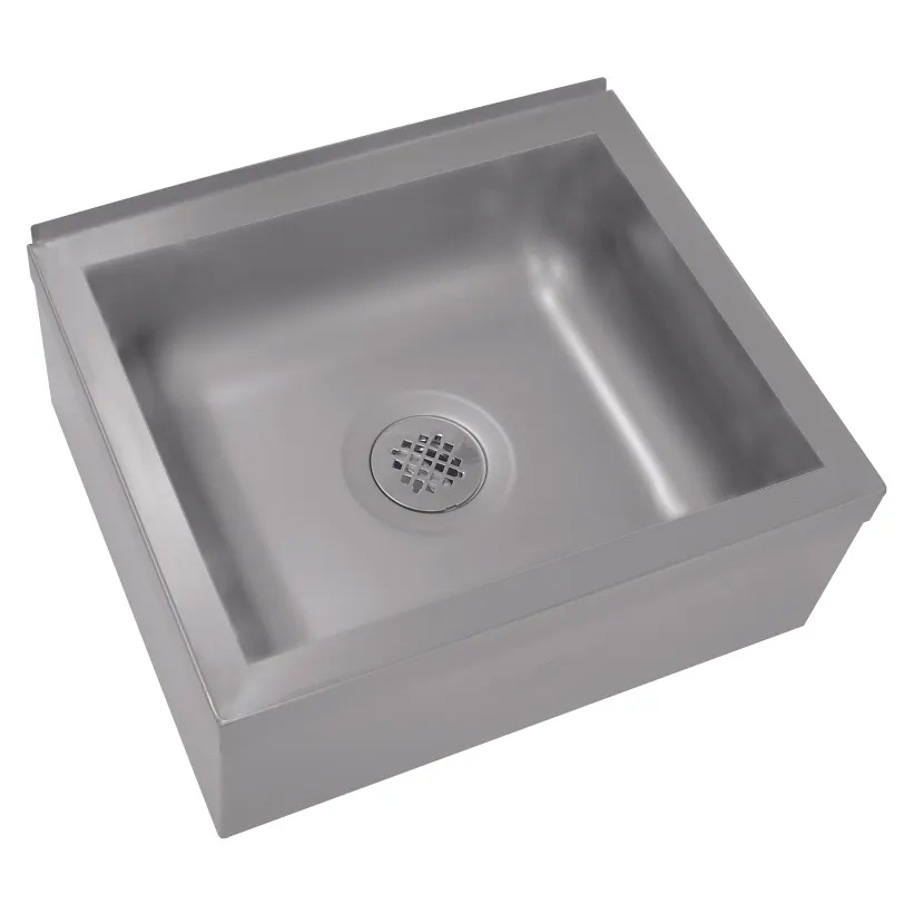 Advance Tabco 9-OP-20-EC-X 25" Mop Sink, 20"W x 16"L x 6"D Bowl / Special Value