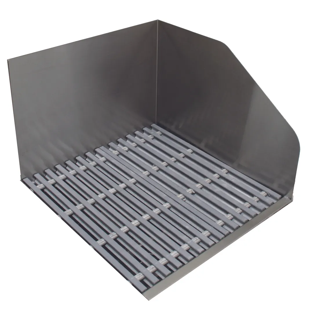Advance Tabco 9-OP-24FM-FGR 21" Mop Sink, 21"W x 24"L Bowl with Fiber Glass Grating/Right Splash