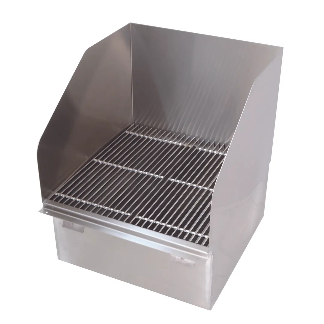 Advance Tabco 9-OP-24FM-SSRL 21" Mop Sink, 21"W x 24"L x 10"D Bowl with S.Steel Grating/3 Splashes