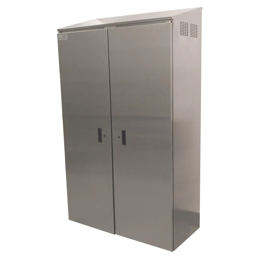 Advance Tabco 9-OPC-84DR-300 50" Mop Sink Cabinet, Double Hinged Doors with Right Mop Sink-300 series