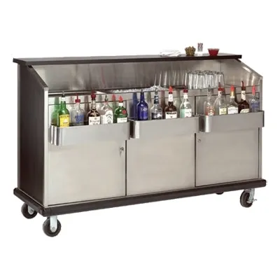 Advance Tabco AMS-6B Portable Bar, 74-3/8"W X 27-1/4"D X 46-5/8"H