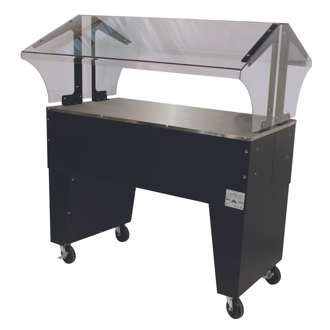 Advance Tabco B3-STU-B 47" Portable Solid Top Buffet Table with Open Base