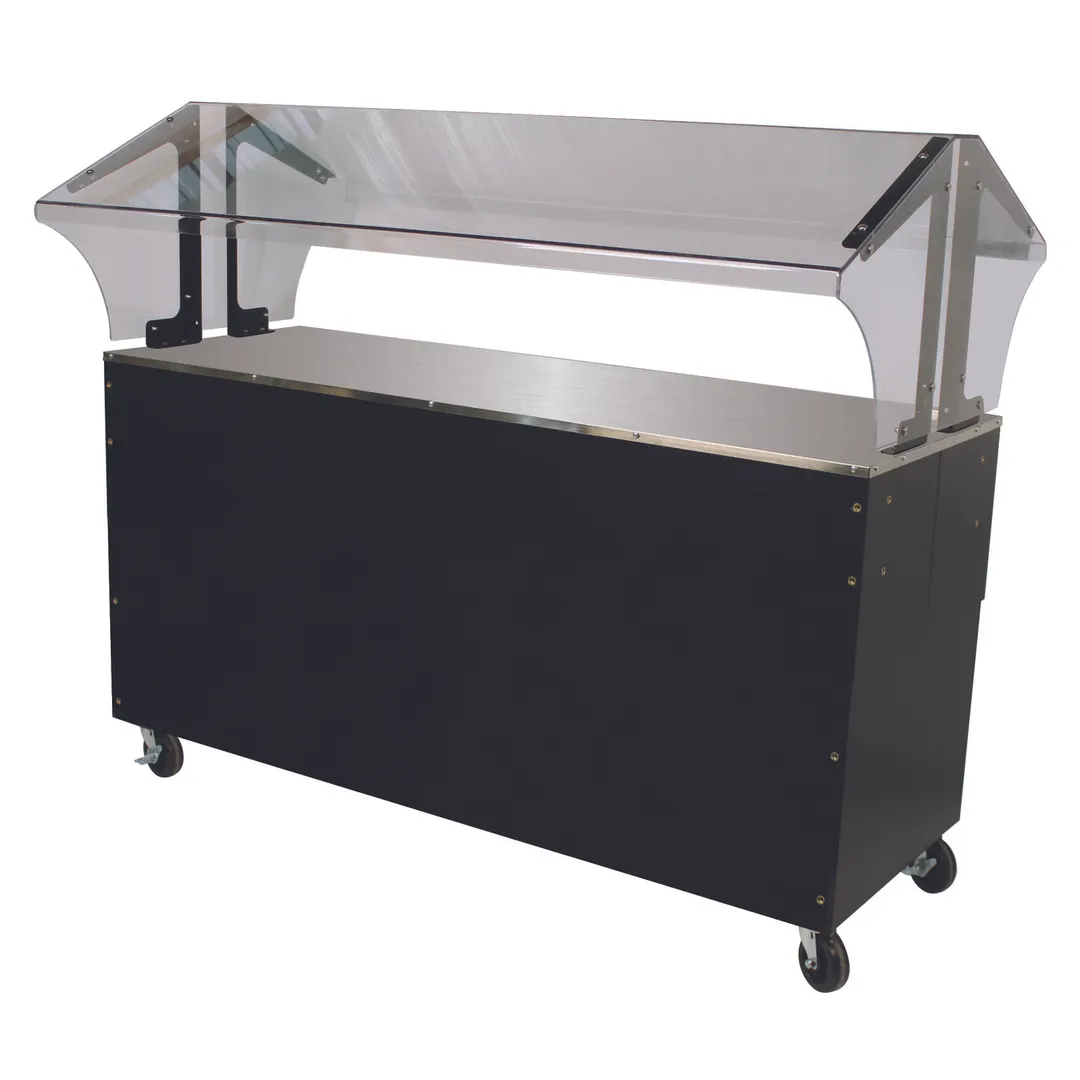 Advance Tabco B4-STU-B-SB 62" Portable Solid Top Buffet Table with Enclosed Base
