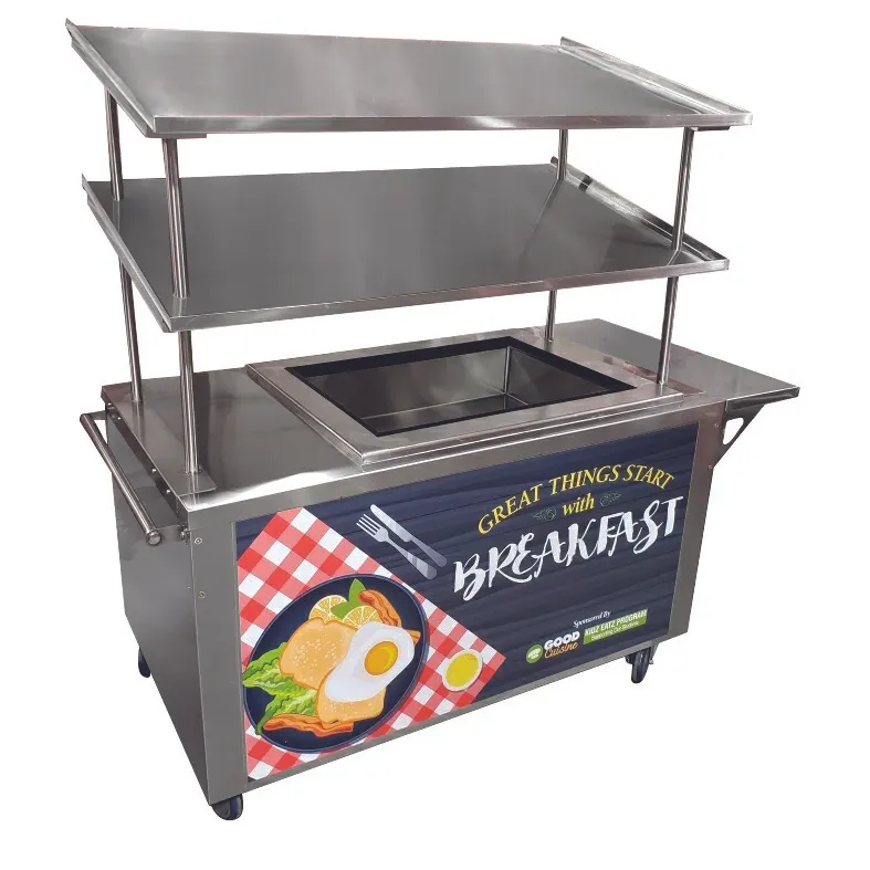 Advance Tabco CPU-MC-52 65" Mobile Serving Cart