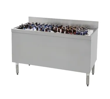 Advance Tabco CRBB-48 48" Underbar Ice Well Bottle Cooler