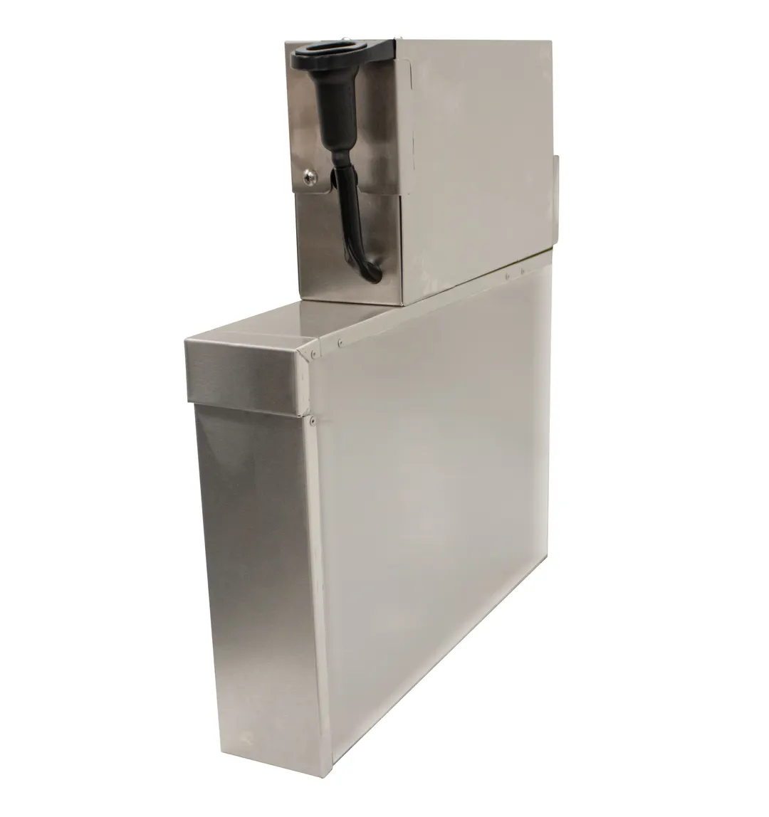 Advance Tabco CRSH-6 Underbar Add-On Unit, Soda Gun Holder, Stainless Steel Construction