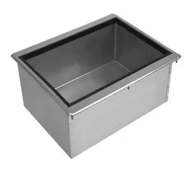 Advance Tabco D-24-IBL-X 21" Drop-In Ice Bin, 50 lbs. Capacity, Insulated