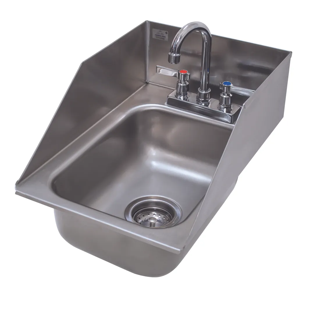 Advance Tabco DI-1-10SP Drop-In Sink, 1-Compartment, 12"W X 18-1/2"D O.A.