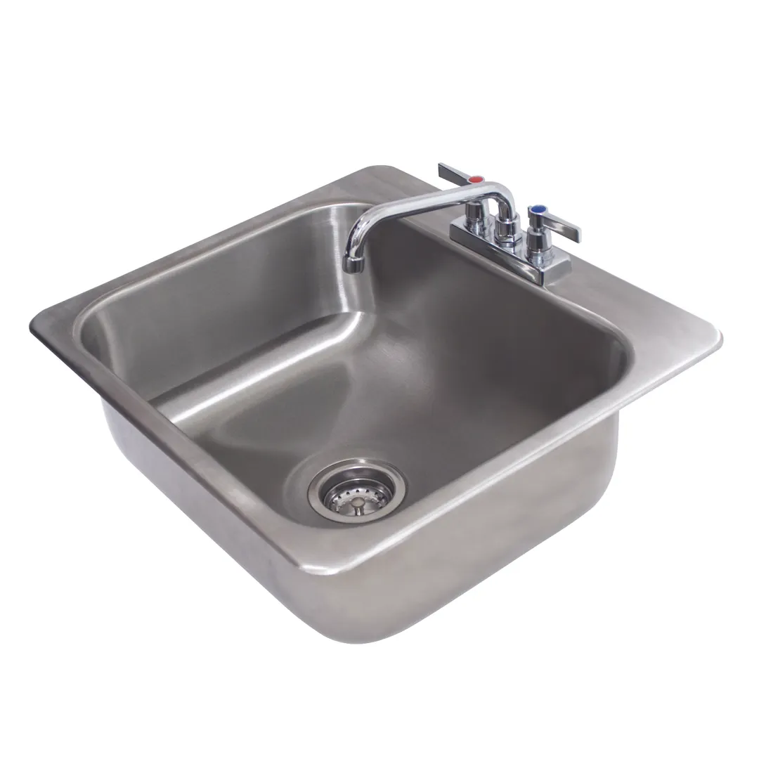 Advance Tabco DI-1-208 Drop-In Sink, 1-Compartment