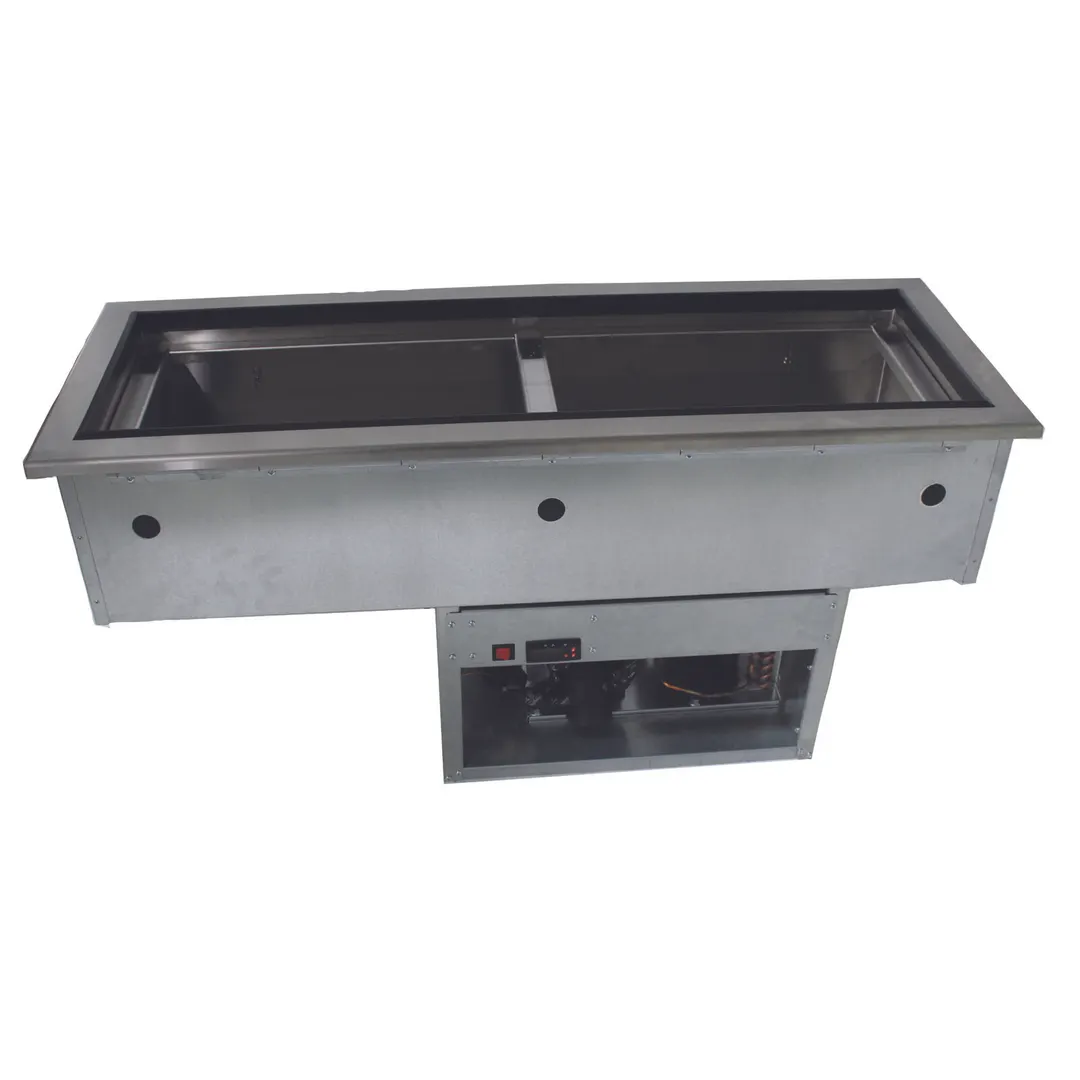 Advance Tabco DISLRCP-2 Slim Series Cold Food Well Unit, Drop-In