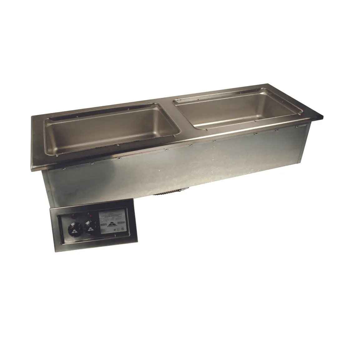 Advance Tabco DISLSW-2-240 Slim Series Hot Food Well Unit, Drop-In, Electric