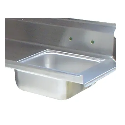Advance Tabco DTA-99A Sink Bowl, 16"W X 20"D X 12" Deep, Welded Into Top,