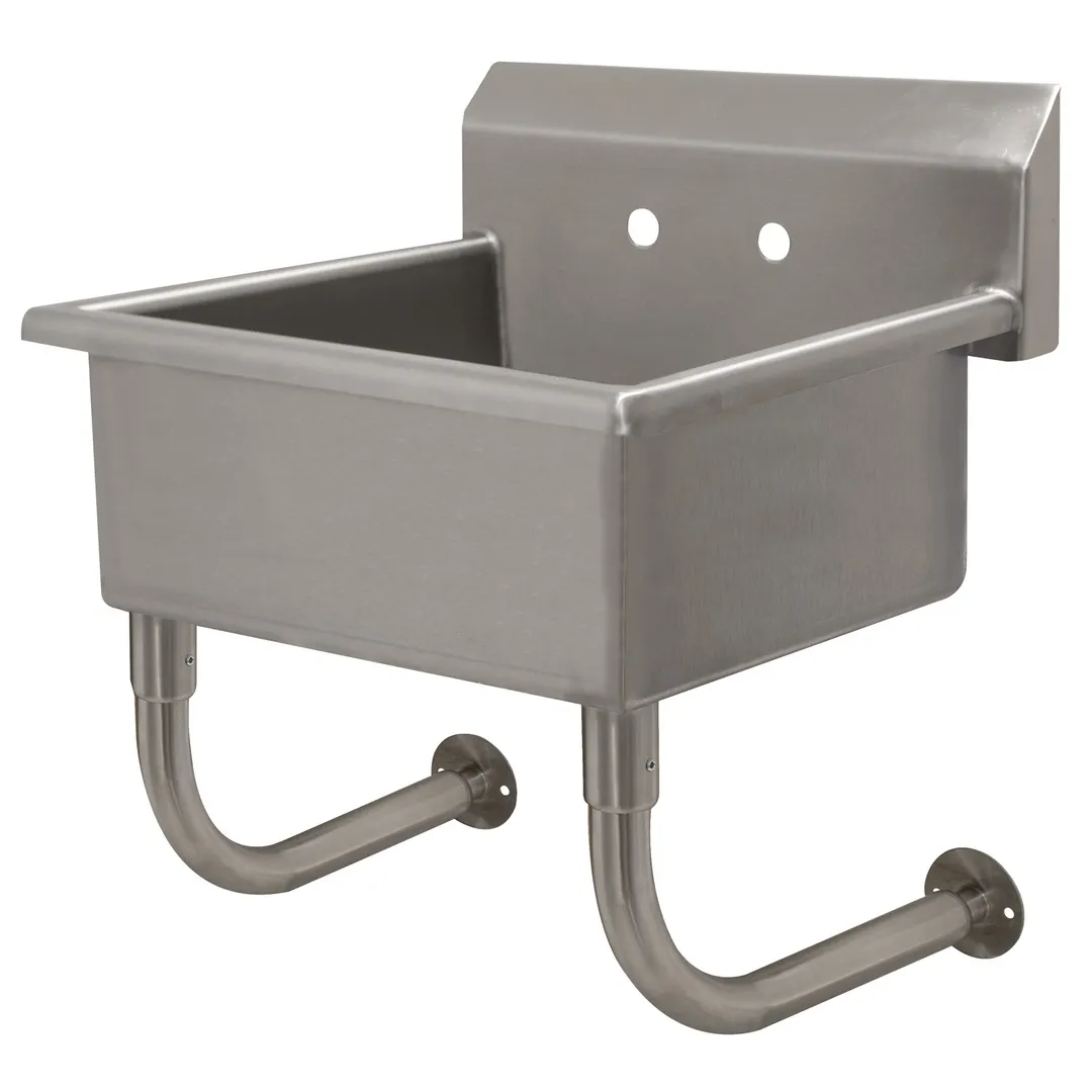 Advance Tabco FC-WM-2721 27" Wall Mounted Hand Sink without Faucet - 16 gauge
