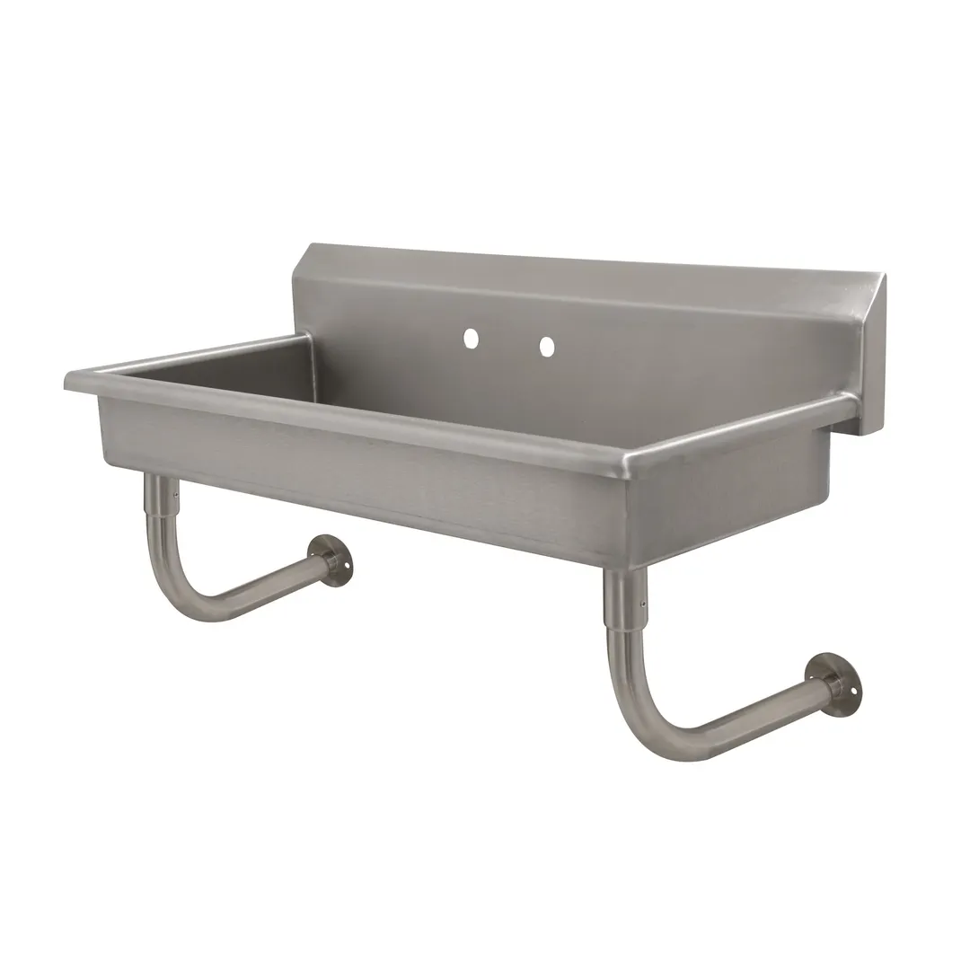 Advance Tabco FS-WM-1-ADA 40" Wall Mounted Hand Sink without Faucet - 14 gauge