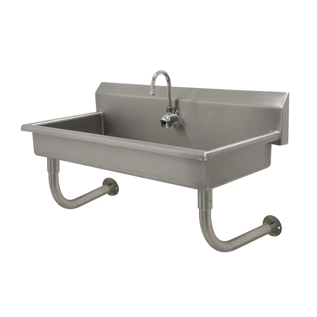 Advance Tabco FS-WM-1-EFADA 40" Wall Mounted Hand Sink with e-Faucet - 14 gauge