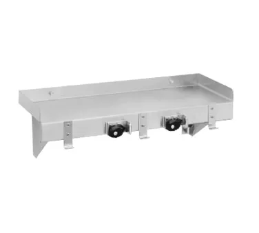 Advance Tabco K-245 Stainless Steel Wall Mounted Utility Shelf - 24" x 8"