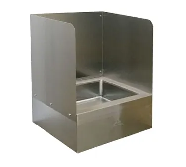 Advance Tabco K-288LD Left Side & Back Wall Splash For 9-Op-40Df Mop Sink (Field Installed By Others)