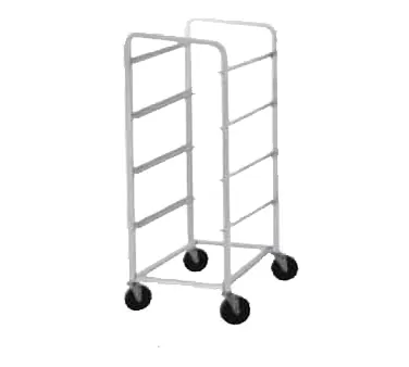 Advance Tabco LR4 Full Height Aluminum Mobile Lug Rack w/ 4 Lug Capacity