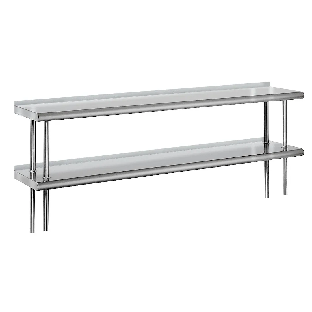 Advance Tabco ODS-15-84R Overshelf, Table Mounted, Double, 84"W X 15"D