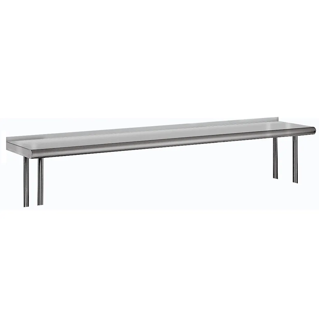 Advance Tabco OTS-12-84R Overshelf, Table Mounted, Single, 84"W X 12"D