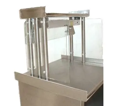Advance Tabco PC-1 Tubular Electrical Chase, 2" Dia Utility Pipe, Heavy-Duty S.Steel / White Finish