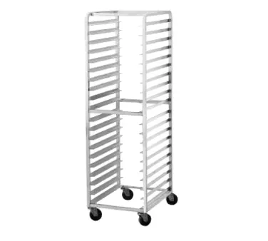 Advance Tabco PR10-6W Mobile Full Height End Load Bun / Sheet Pan Rack w/ 5" Swivel Casters