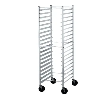 Advance Tabco PR18-3KS Mobile Full Height End Load Bun / Sheet Pan Rack w/ 18 Pan Capacity