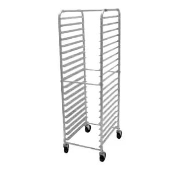 Advance Tabco PR30-2W-X Mobile Full Height End Load Bun / Sheet Pan Rack w/ 30 Pan Capacity