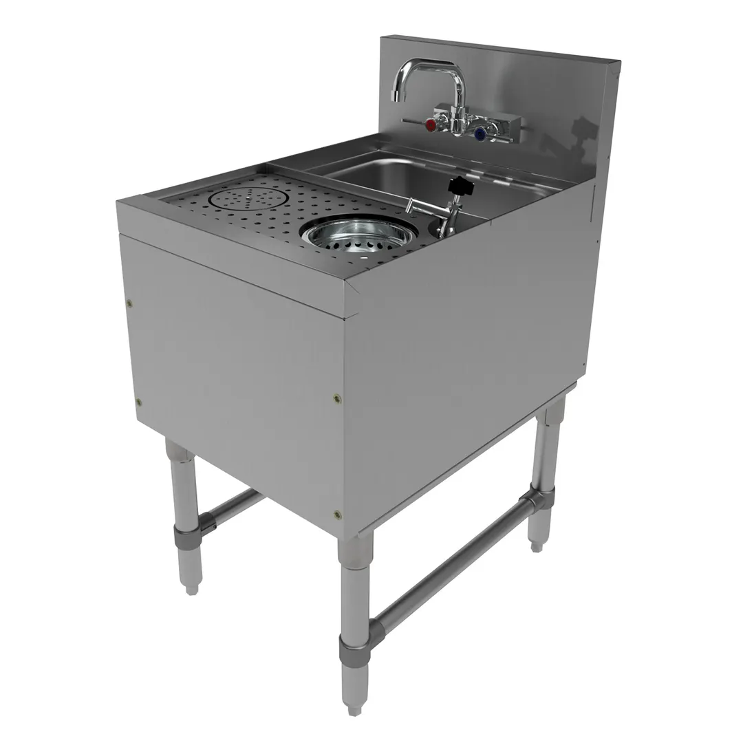 Advance Tabco PRCS-25-18 Underbar Sink Units, 1 Compartment without Drainboard