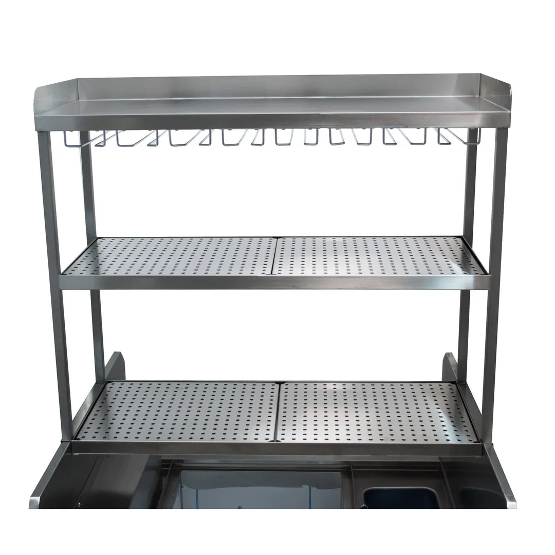 Advance Tabco PRDO-44-G Pass-Thru Station Additional Double Overshelf