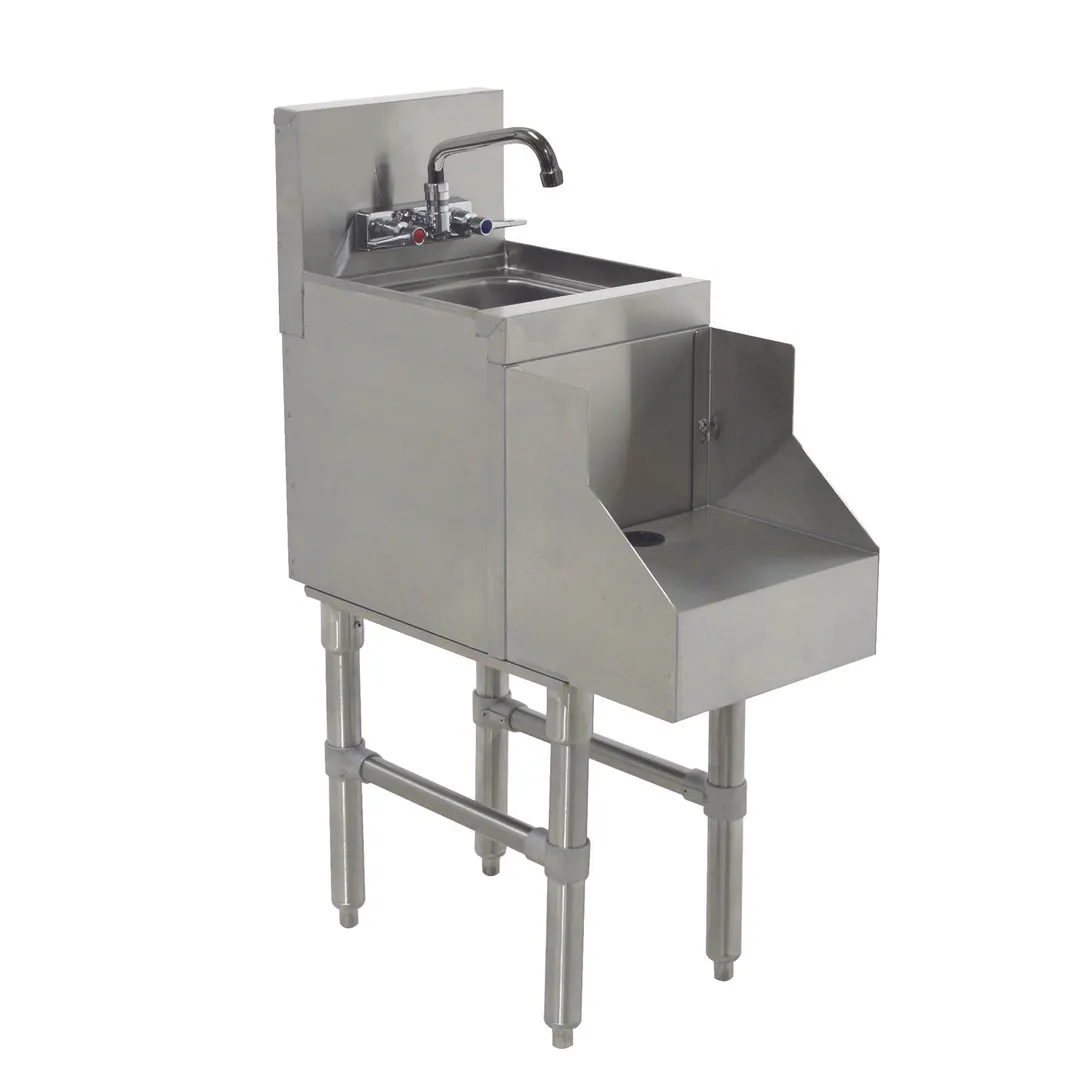 Advance Tabco PRRS-19-18 18" Underbar Blender Station with Dump Sink