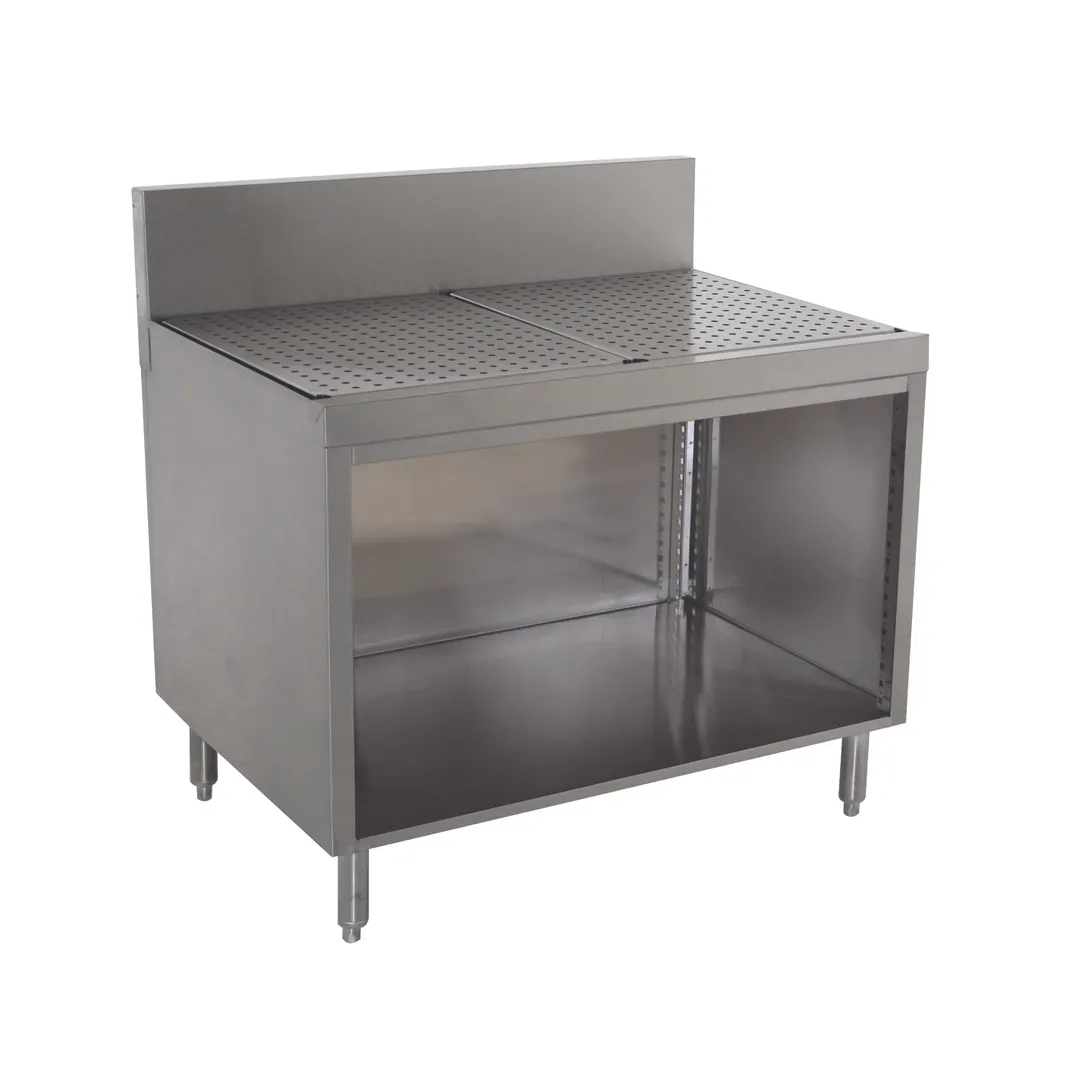 Advance Tabco PRSCO-19-30 Prestige Underbar Drainboard Cabinet, Open Front