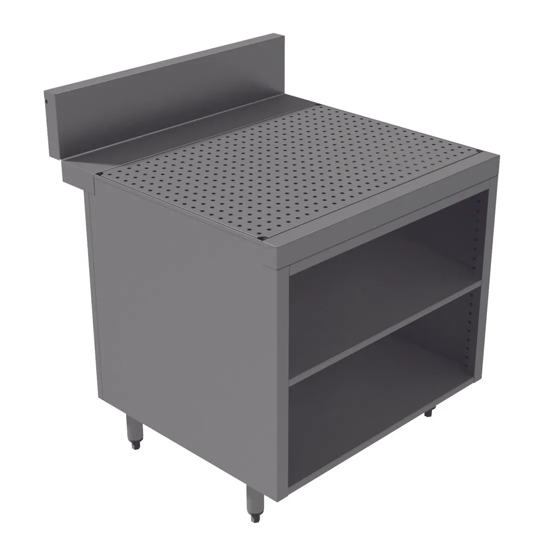 Advance Tabco PRSCO-24-24-M Prestige Underbar Drainboard Cabinet, Open Front
