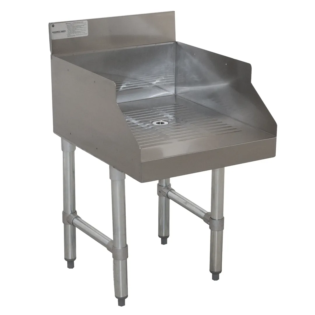 Advance Tabco SL-GS-15 Underbar Basics™ Recessed Drainboard, Underbar