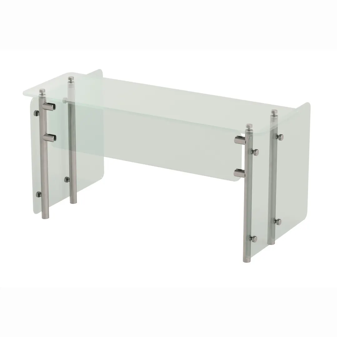 Advance Tabco STFS-18-72 Food Shield, Self Service with Fixed Front Glass