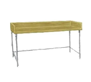 Advance Tabco TBG-367 Bakers Top Work Table, 84"W X 36"D X 39-1/2"H