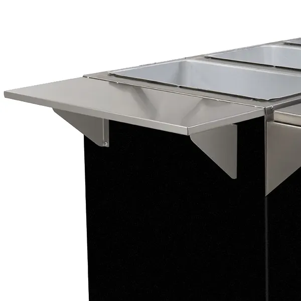 Advance Tabco TES-1 End Shelf, Stationary Design, Solid, 10"W X 22-1/2"D
