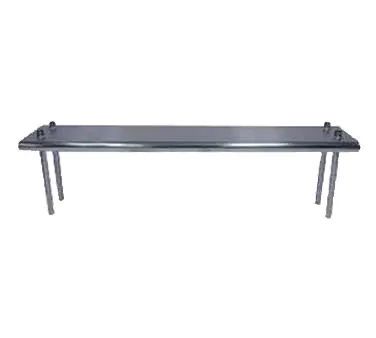 Advance Tabco TS-12-120 Overshelf, Table Mounted, Single, 120"W X 12"D