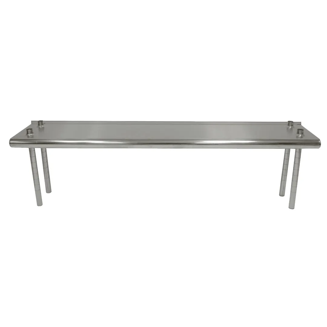 Advance Tabco TS-12-60R Overshelf, Table Mounted, Single, 60"W X 12"D